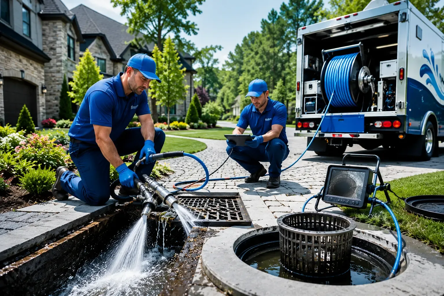 Local outdoor drain cleaning professionals in Steamboat Rock, IA